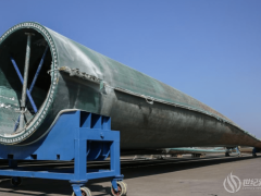交作業”！東方電氣復工后首支風電葉片——B640B-2500型除冰葉片下線